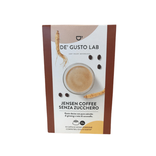 JENSEN COFFEE SENZA ZUCCHERO compatibile Dolce Gusto 10 cps