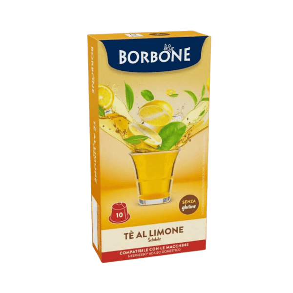 TÈ AL LIMONE compatibile Nespresso 10 cps Borbone