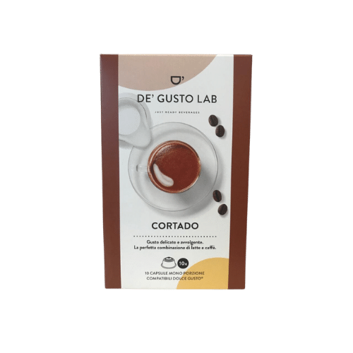 CORTADO compatibile Dolce Gusto 10 cps De Gusto Lab