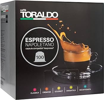 CAFFE' TORALDO compatibile Nespresso  100 capsule