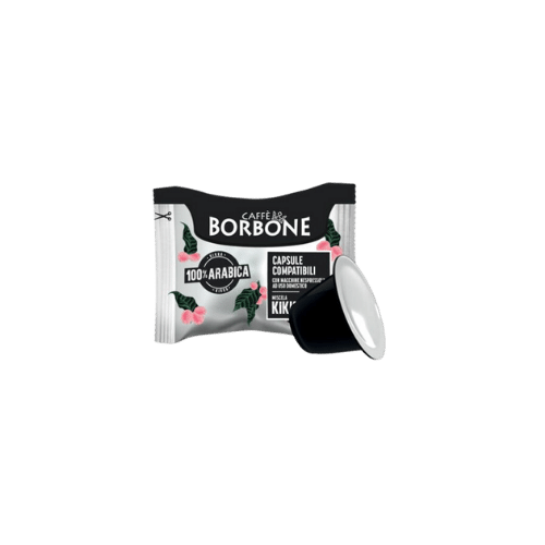 CAFFÈ 100% ARABICA MISCELA KIKKA compatibile Nespresso 50 cps Borbone