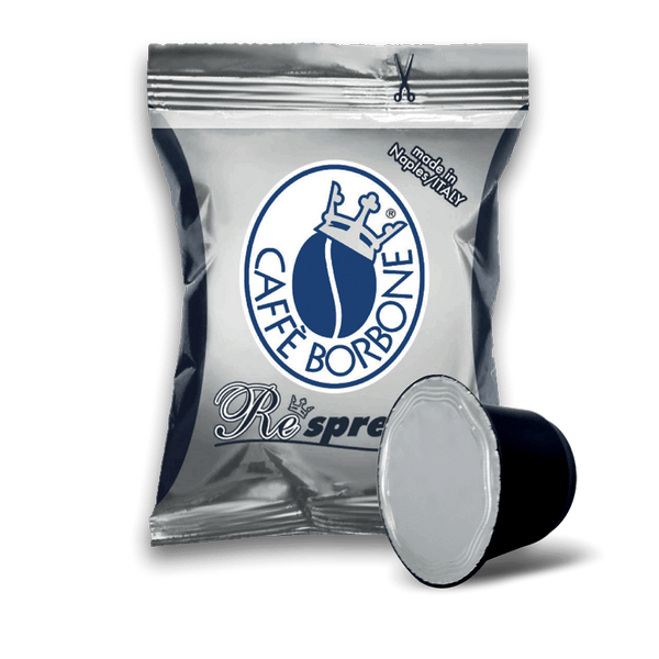 CAFFÈ MISCELA NERO compatibile Nespresso 100 cps Borbone